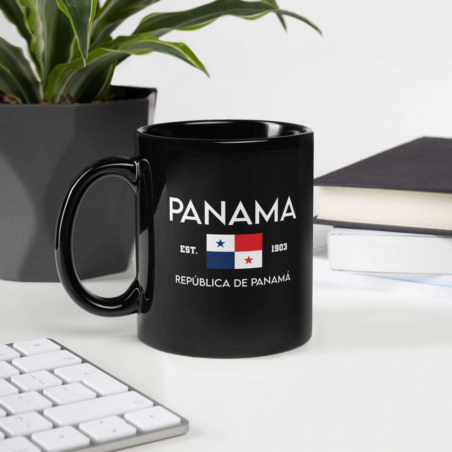 Panama RDP 1903 Black Glossy Mug