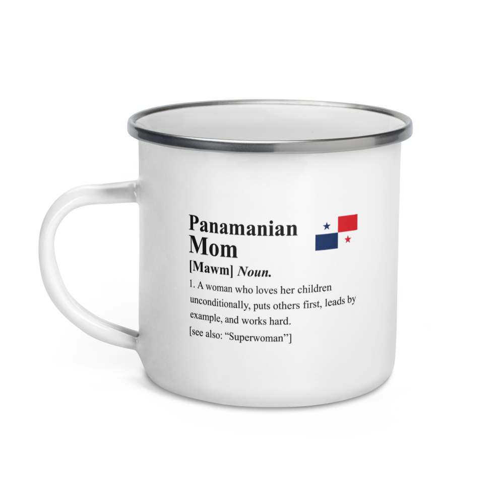 Panamanian Mom Definition Metal Mug