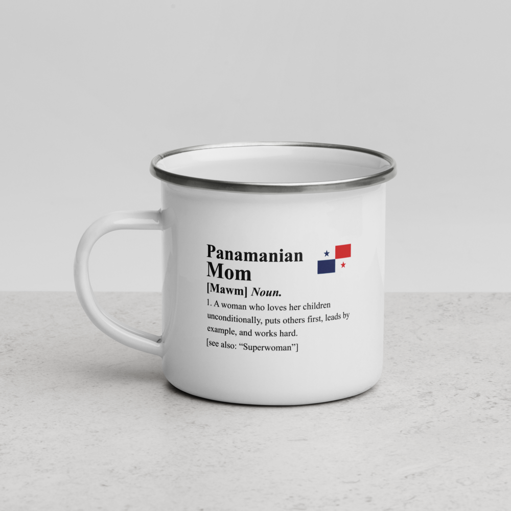 Panamanian Mom Definition Metal Mug