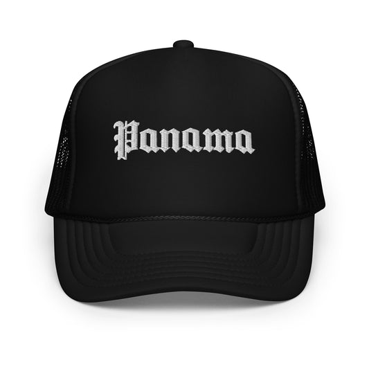 Panama Old English Trucker Hat