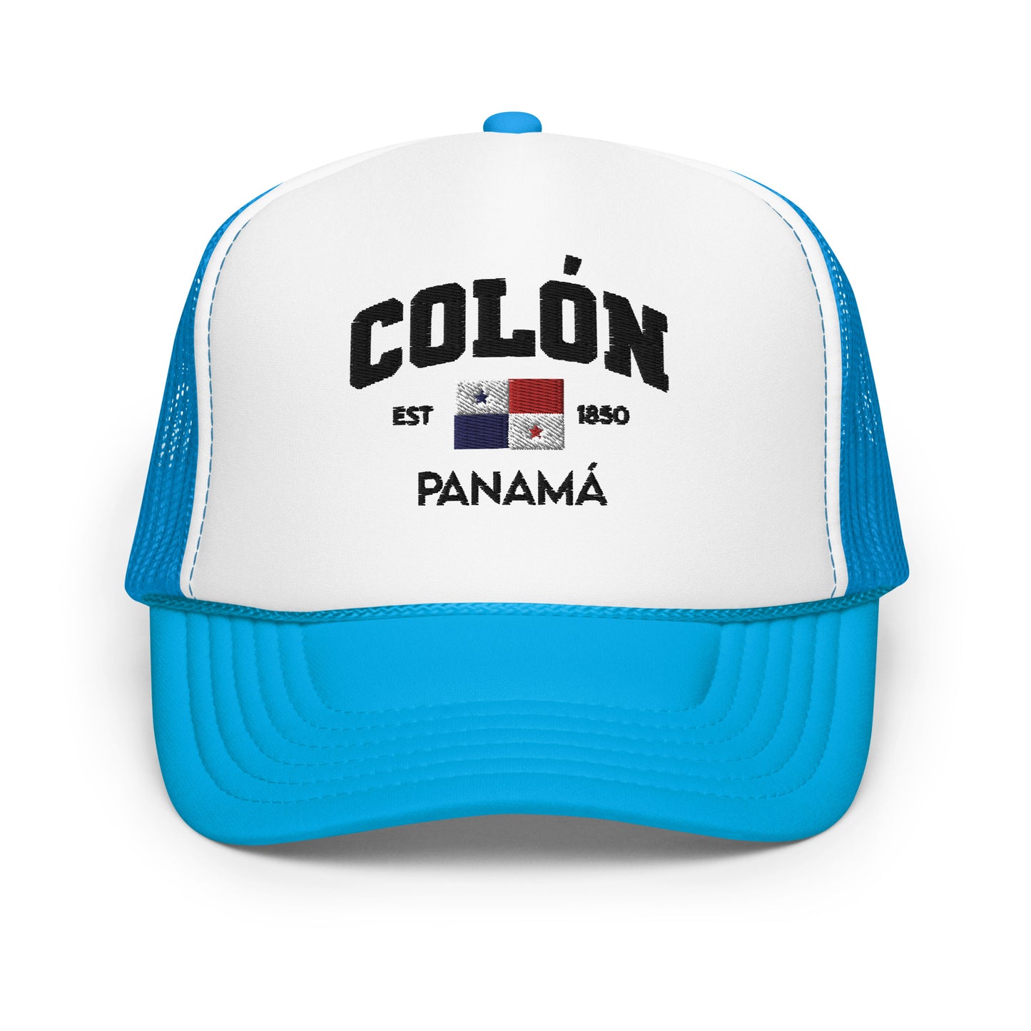 COLON Panama 1850 Trucker Hat (Black Letters)