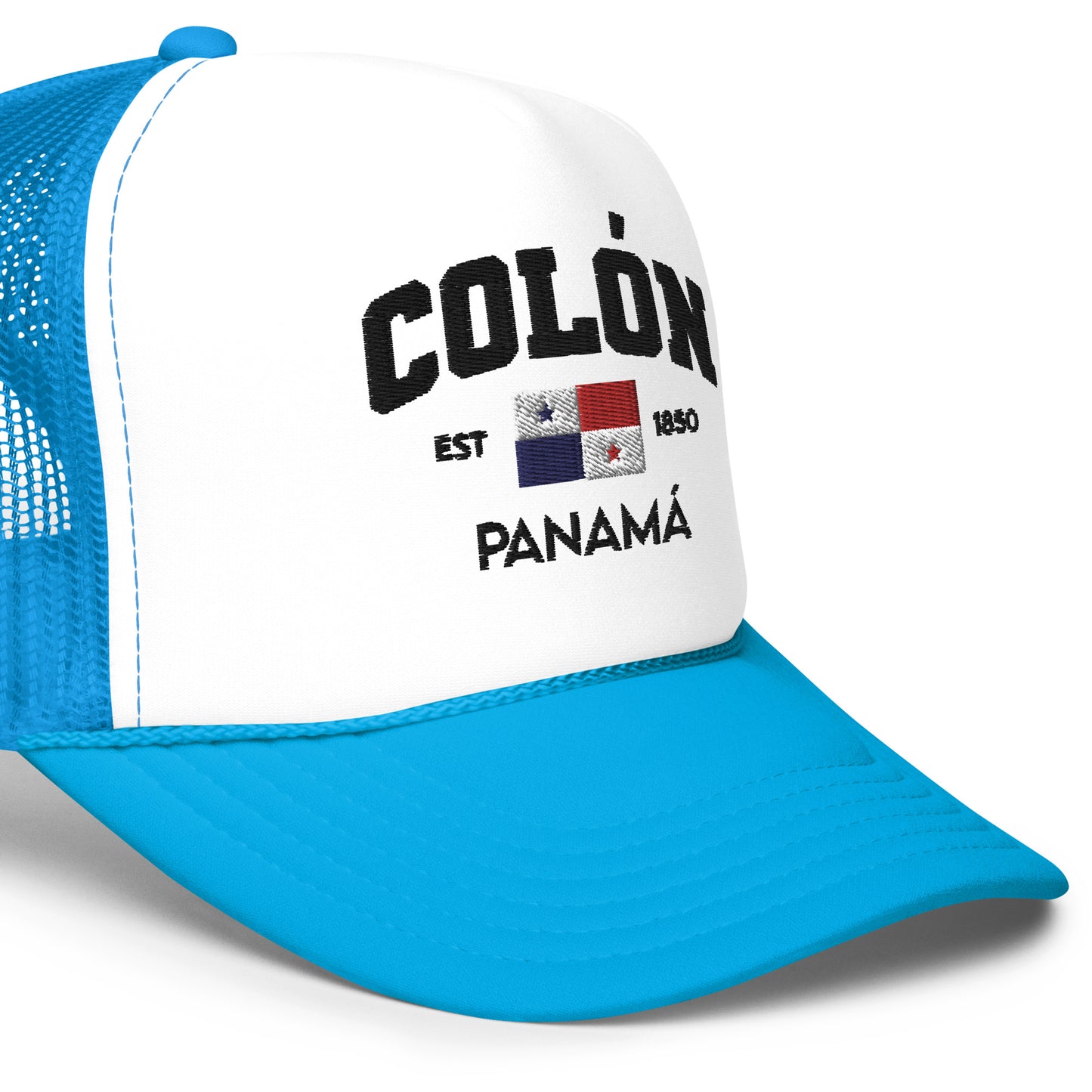 COLON Panama 1850 Trucker Hat (Black Letters)