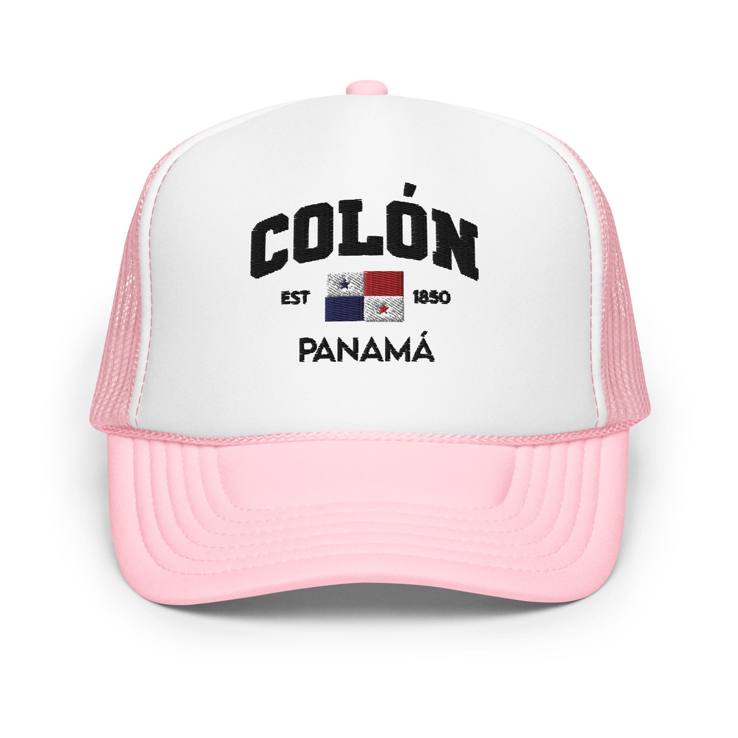 COLON Panama 1850 Trucker Hat (Black Letters)