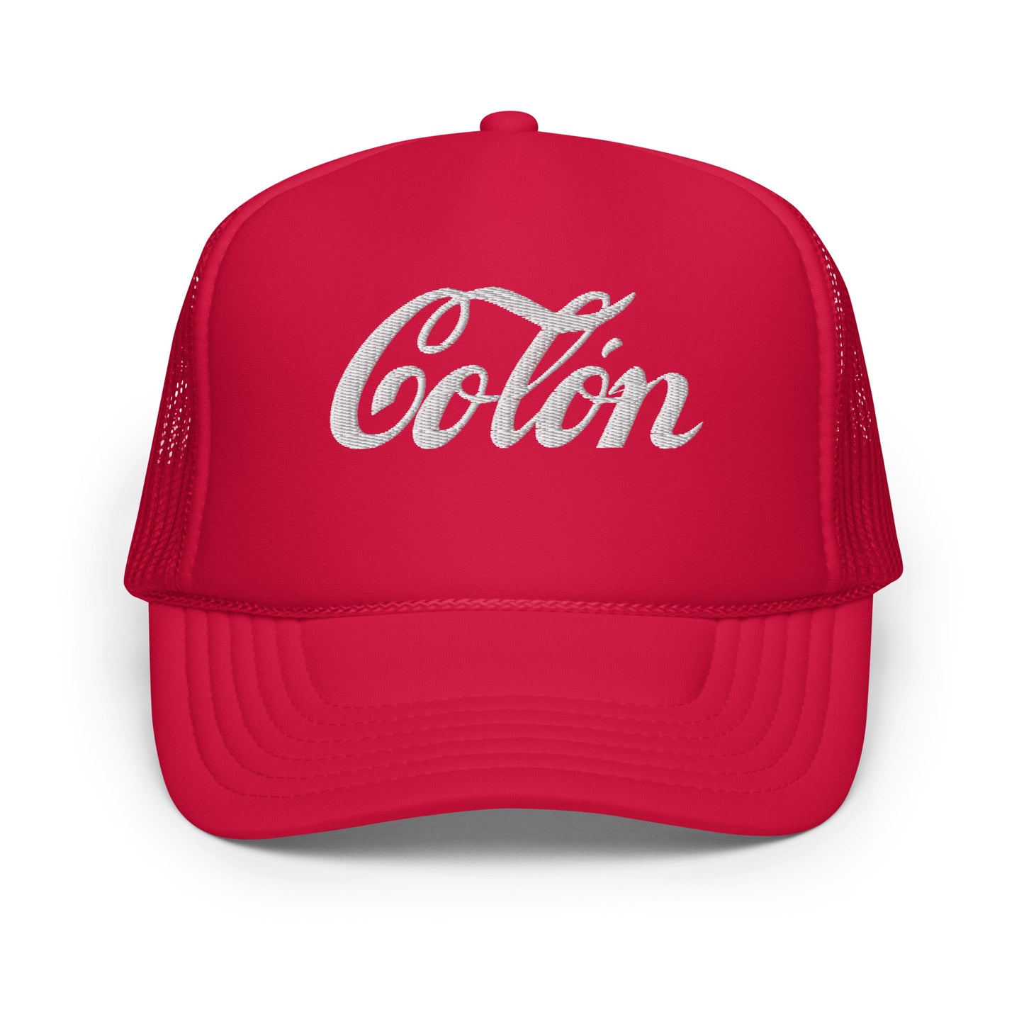 Colon Red Trucker Hat