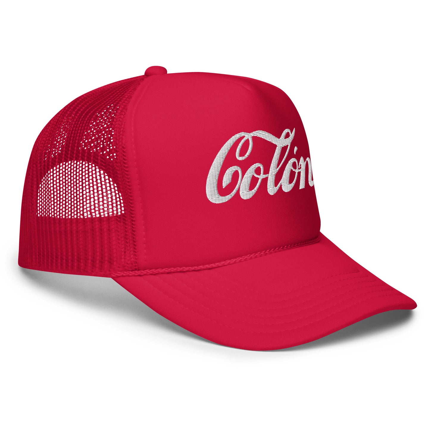 Colon Red Trucker Hat