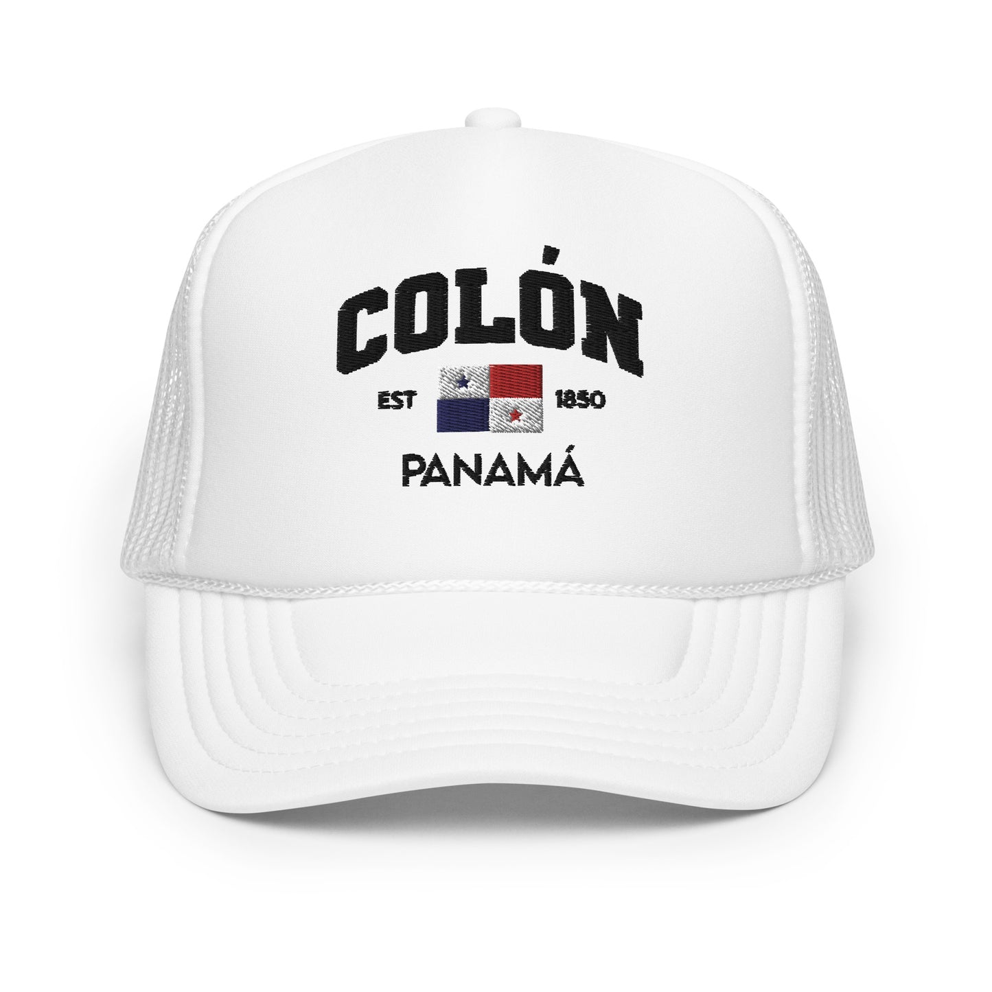 COLON Panama 1850 Trucker Hat (Black Letters)