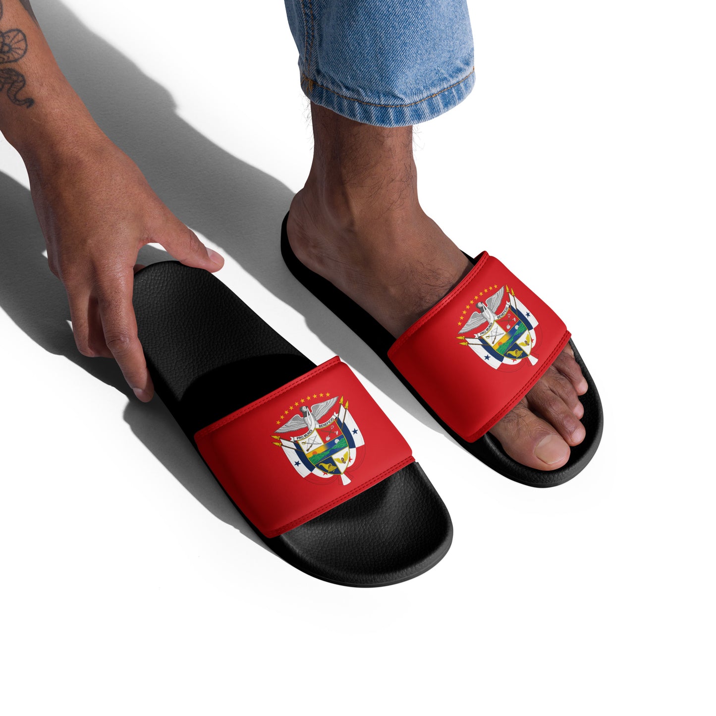 Men’s Red Slides