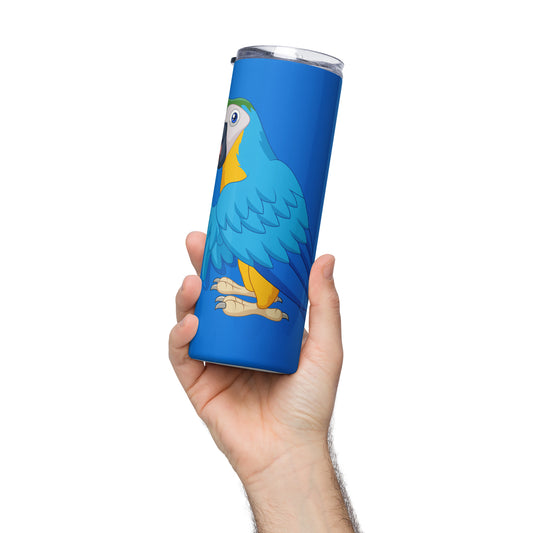 Blue Macaw Tumbler