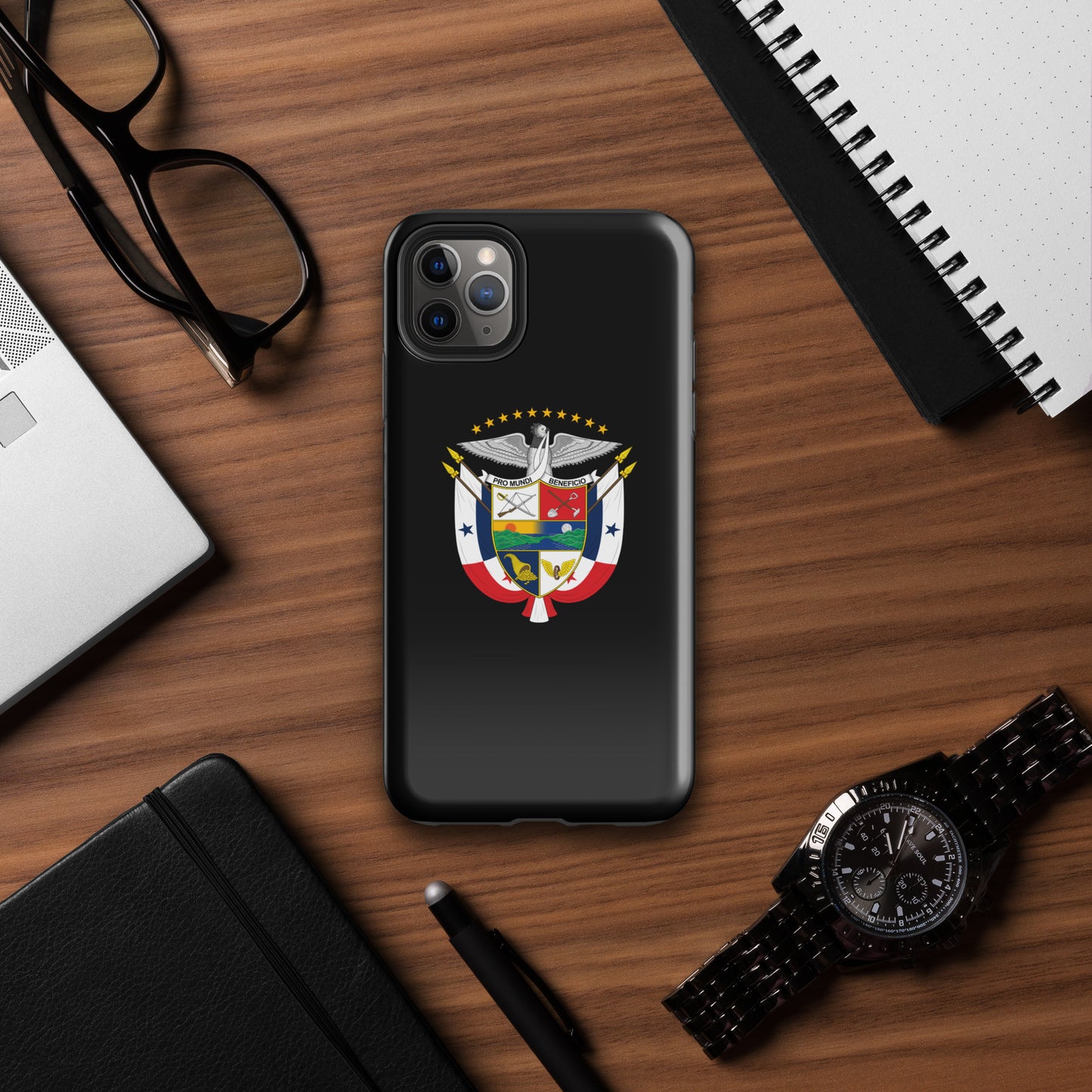 Escudo Black iPhone® Case