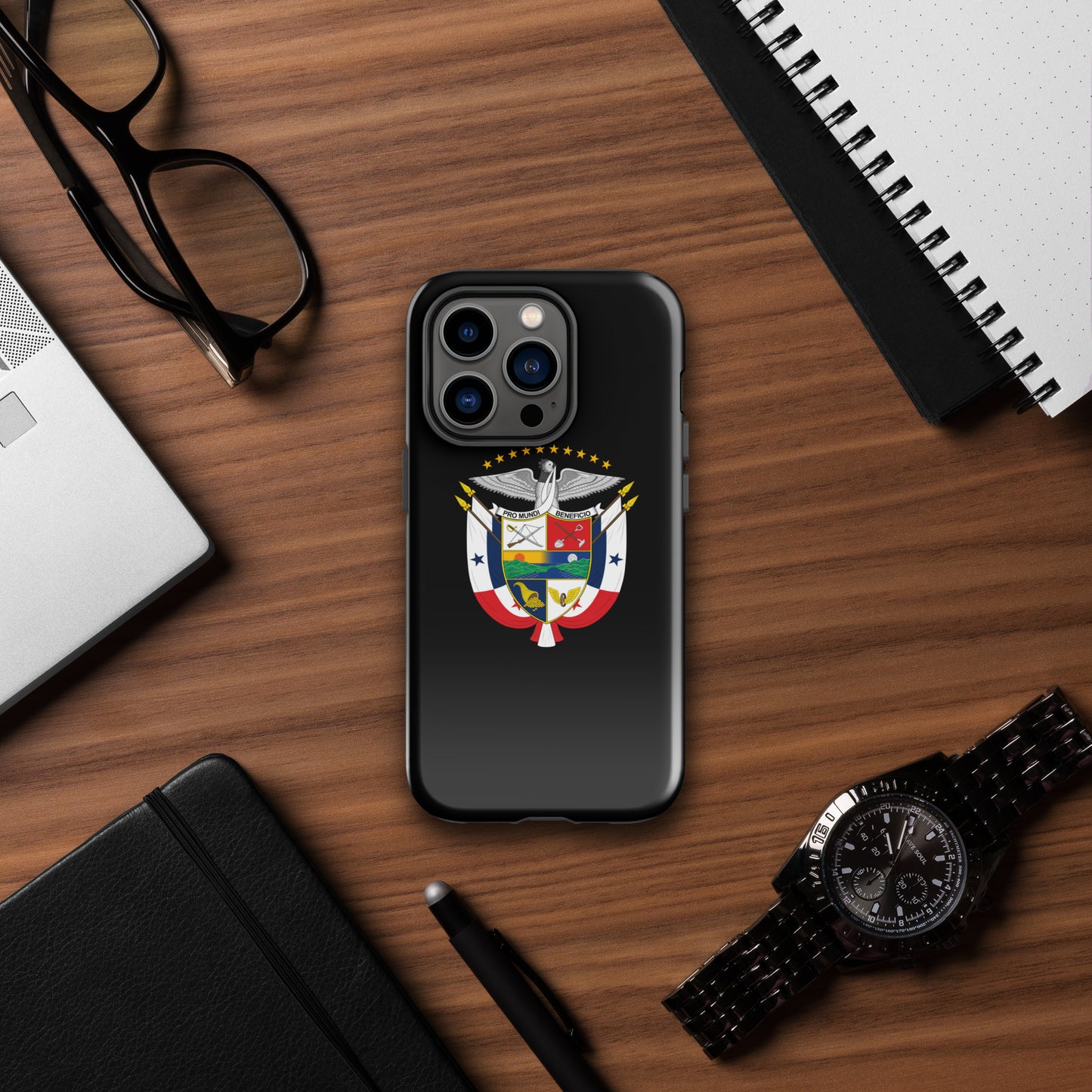 Escudo Black iPhone® Case