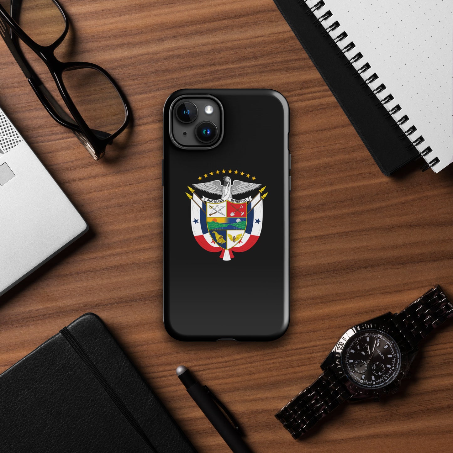 Escudo Black iPhone® Case