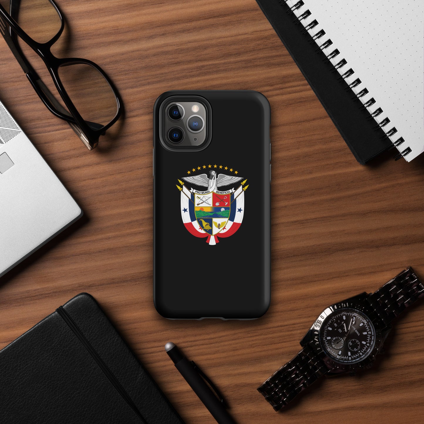 Escudo Black iPhone® Case