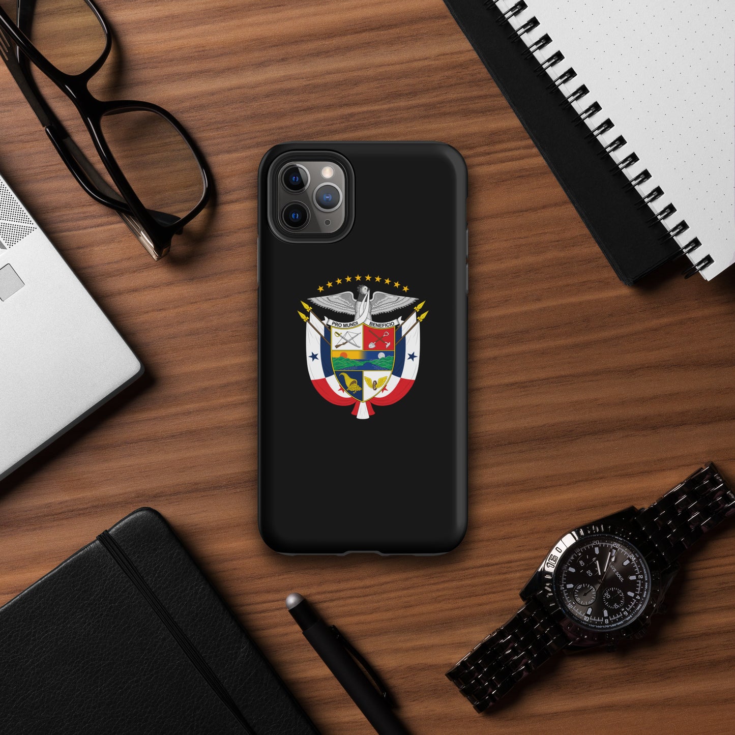 Escudo Black iPhone® Case