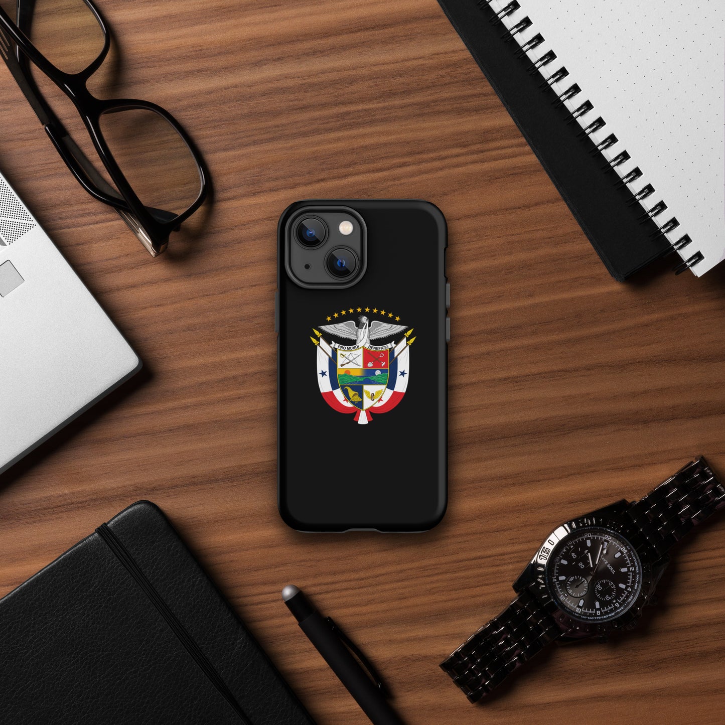 Escudo Black iPhone® Case