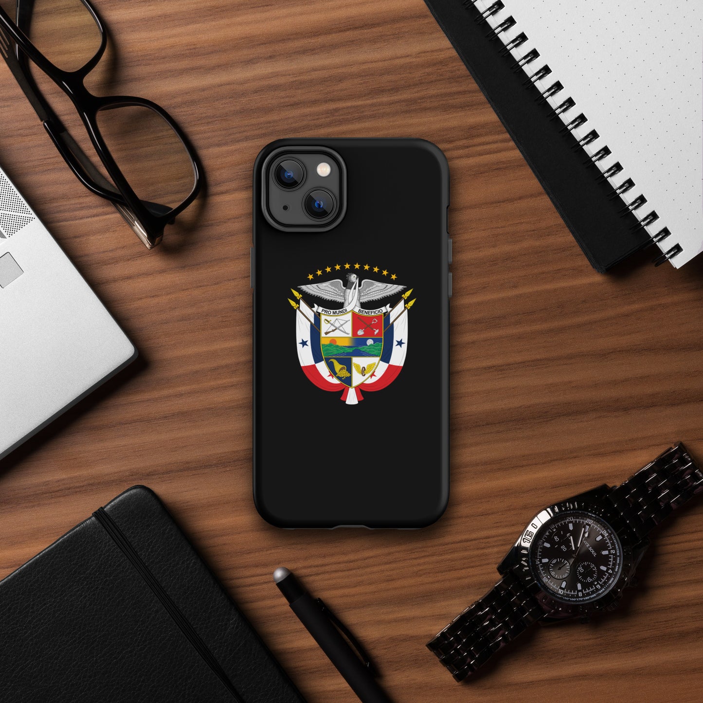 Escudo Black iPhone® Case