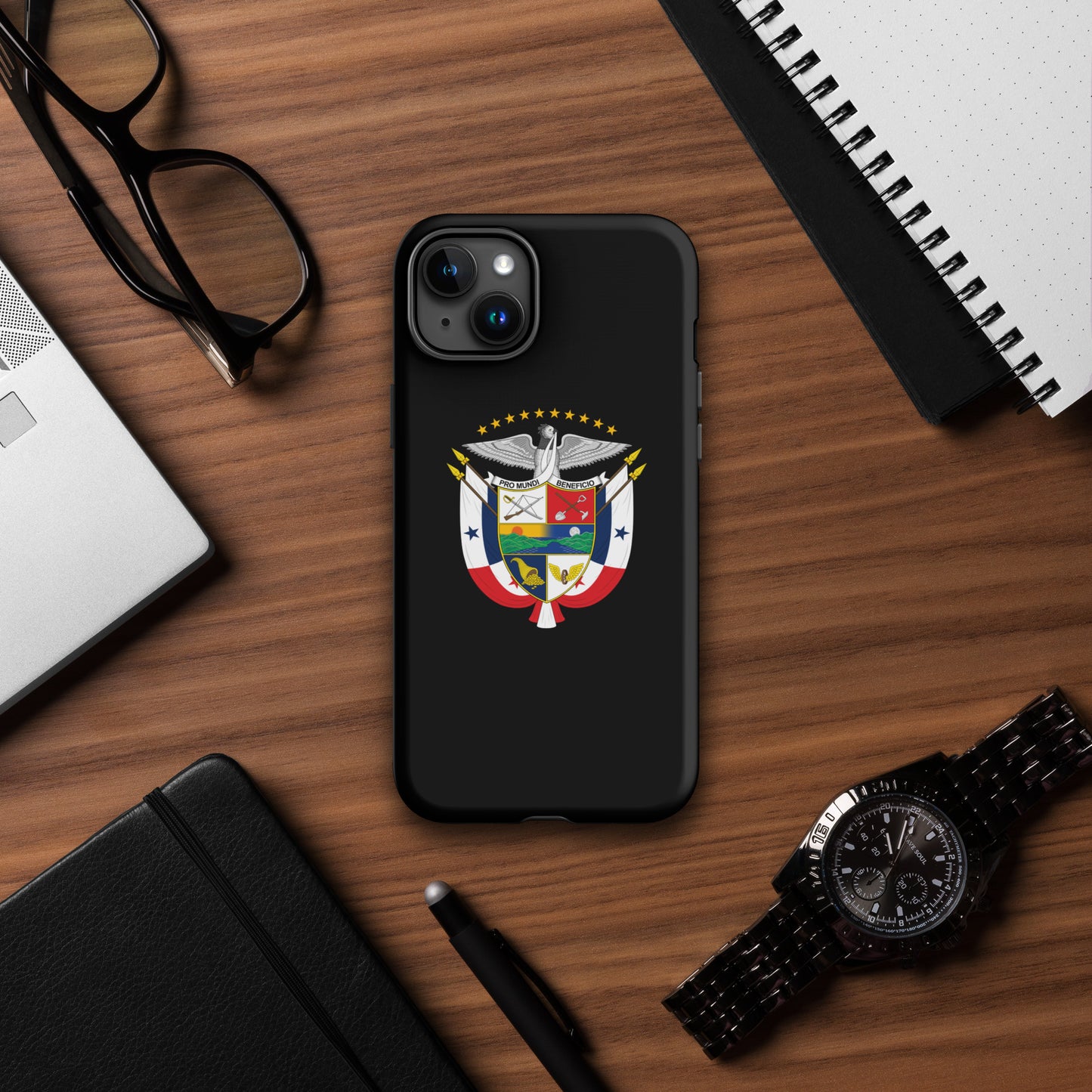 Escudo Black iPhone® Case