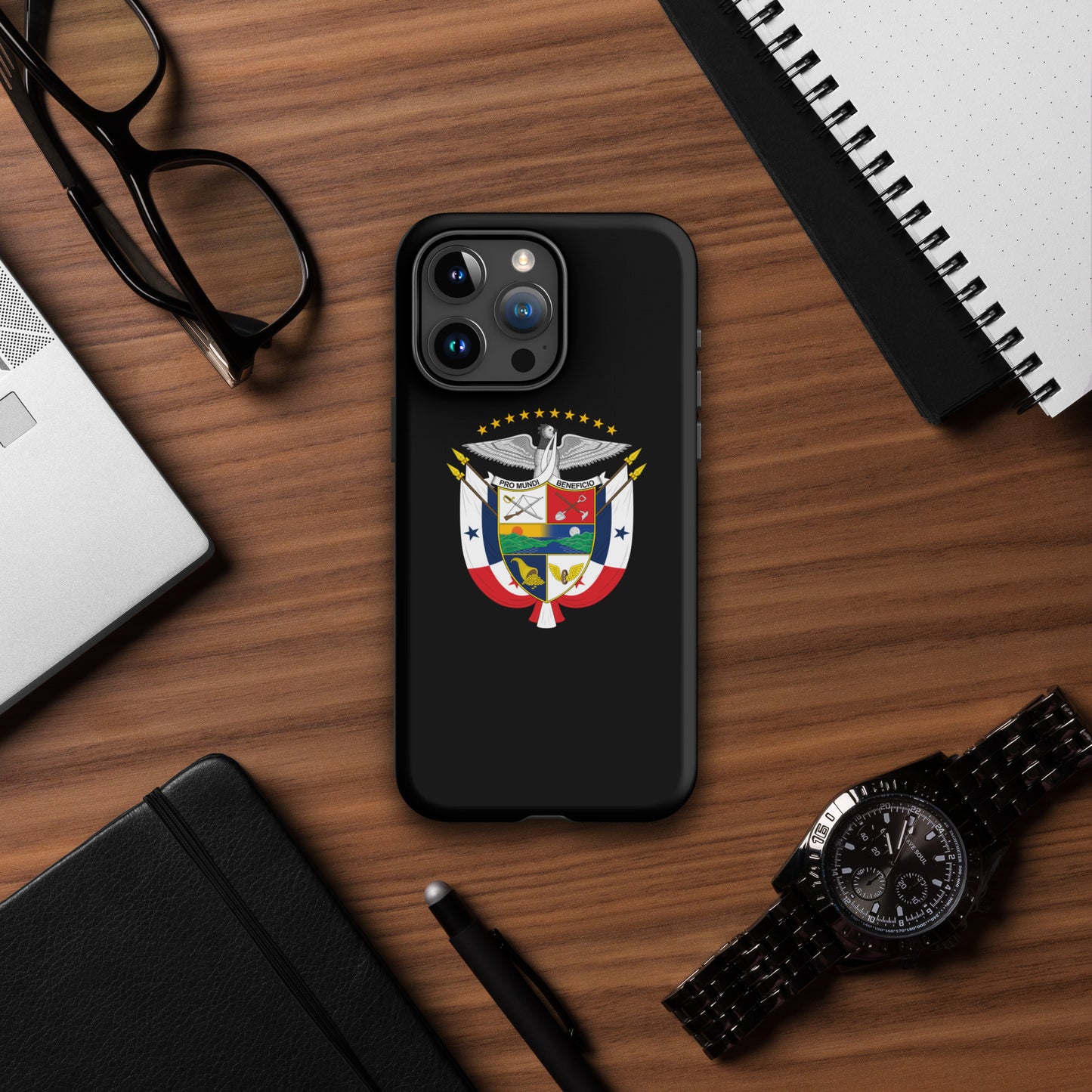 Escudo Black iPhone® Case