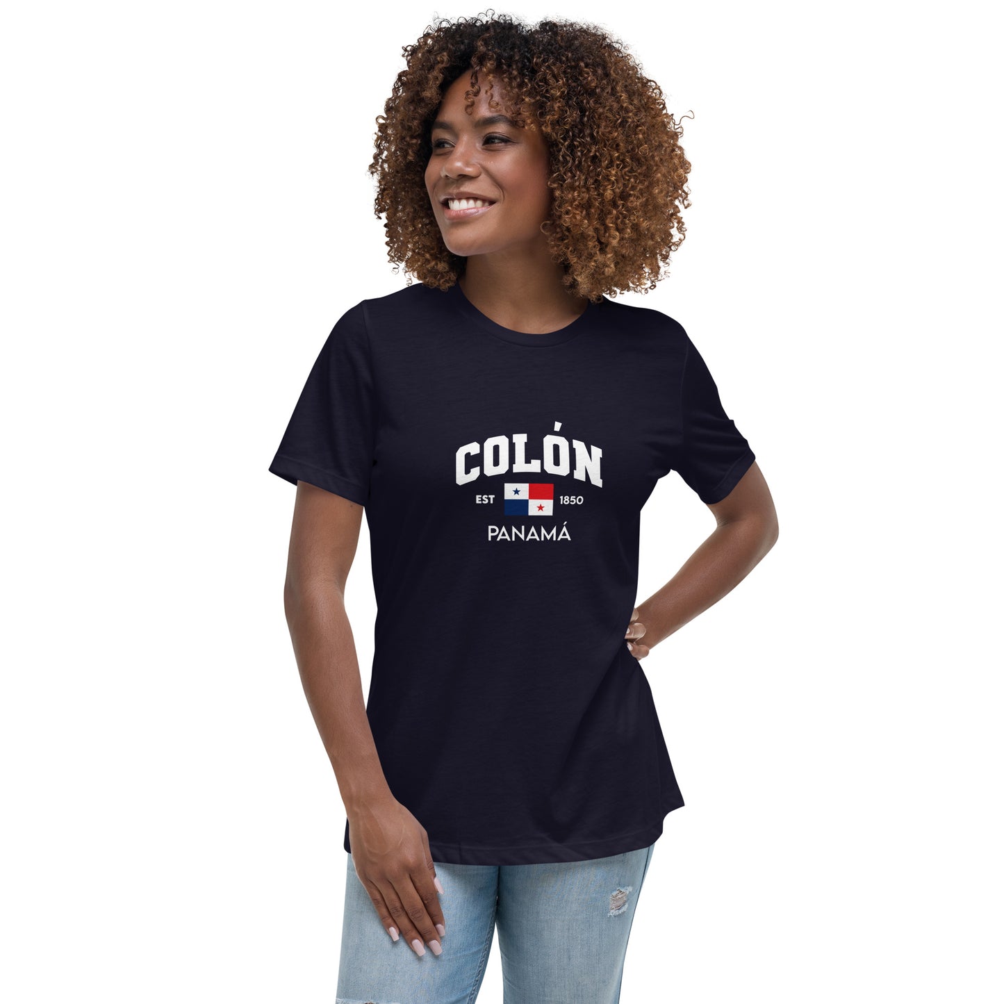 COLON Panama 1850 Women's Relaxed T-Shirt