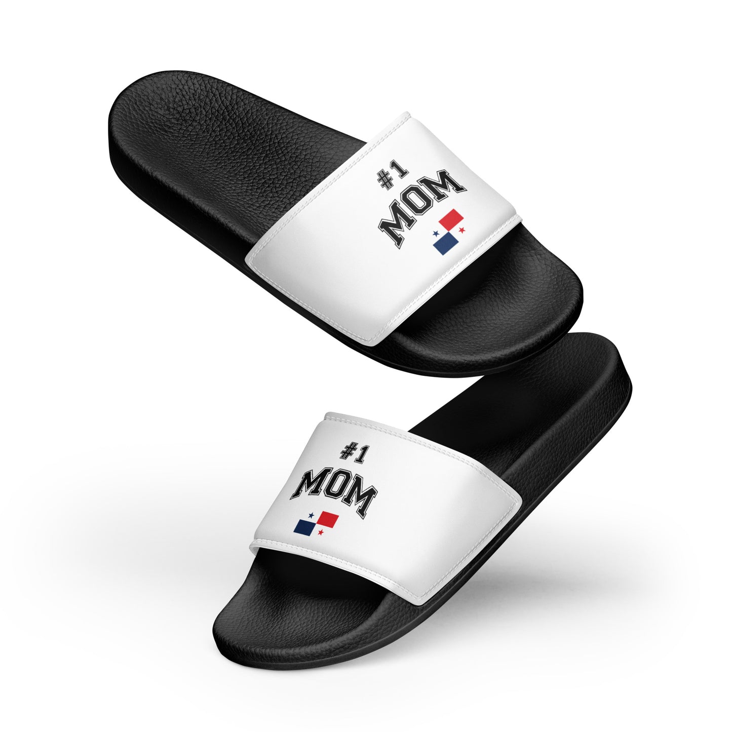 #1 MOM White Slides