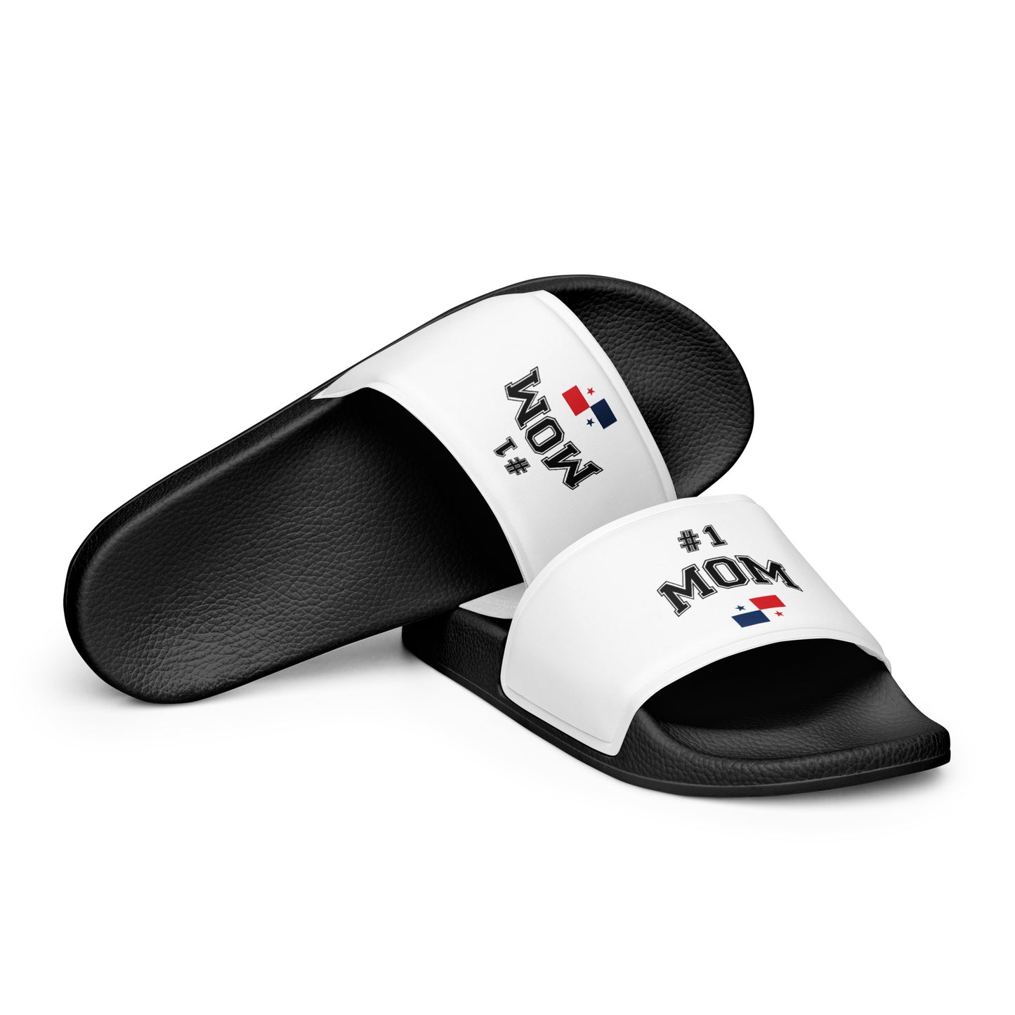 #1 MOM White Slides